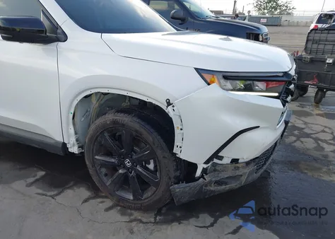 2025 Honda Pilot Black Edition из США, поврежденный, VIN 5FNYG1H9XSB095971